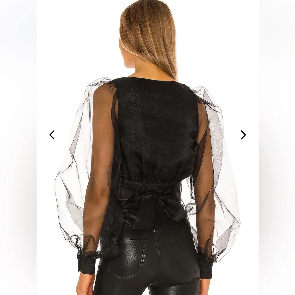 Lovers & Friends Organza Top - Picture 7 of 7